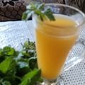Rashmi Tandon का कुकस्नैप जब उन्होंने बेल का शरबत (bel ka sharbat recipe in Hindi) बनाया था।