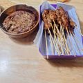 Cooksnap dari Tasia Sakuntala untuk resep Sate ayam teflon Madura (bumbu kacang) nikmat