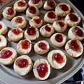 El cooksnap de Joselin Flores cuando hizo Ojitos, galletitas o el nombre que le den en su país, estos son de vainilla, limón y membrillo.
