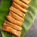 Bipasha Ismail Khan's cooksnap of when they made নারকেল ও নলেন গুড়ের পুর ভরা নলেন গুড়ের পাটিসাপ্টা (patisapta recipe in Bengali).