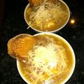 El cooksnap de Lucia Ribas cuando hizo Sopa de cebolla.