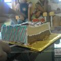 Cooksnap dari L' Love Fhuad untuk resep KUE TART SEDERHANA/SIMPLE BIRTHDAY CAKE (Dikukus, Tanpa Mixer, Tanpa Telur)