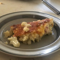 El cooksnap de alexander black cuando hizo Coliflor al horno con salsa bechamel a los 4 quesos.