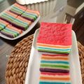 Cooksnap dari Nurul Hikmah untuk resep Kue lapis Rainbow / Kue Pepe