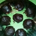 El cooksnap de Camiila Carchio cuando hizo Conitos de Dulce de leche y chocolate.