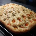 El cooksnap de Karen Zubiaurre cuando hizo Focaccia.