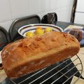 El cooksnap de X cuando hizo Pan de molde casero.