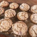El cooksnap de Gabriela cuando hizo Muffins de arándanos con crumble.