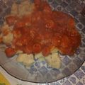 El cooksnap de Lucia Peralta cuando hizo Ñoquis de papa con queso y salsa bolognesa🍝.