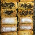 El cooksnap de debodinamita cuando hizo Mininapolitanas rellenas.