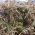 Vaishu dhama का कुकस्नैप जब उन्होंने वेज नूडल्स (veg noodles recipe in Hindi) बनाया था।