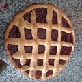 El cooksnap de Carolina Borche cuando hizo Pastafrola con dulce de membrillo.