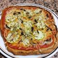 El cooksnap de Coral Jiménez cuando hizo Masa de pizza integral.