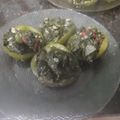 El cooksnap de SANDRA AVELLA cuando hizo Zapallitos rellenos de acelga.