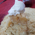 El cooksnap de Daniela Santoni cuando hizo Crumble de Manzana.