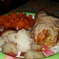 angela.norton.142's cooksnap of when they made Major's stuffed chicken breast.