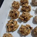 El cooksnap de Anna Bella alias Moni Argento cuando hizo Bocaditos galletitas granola y chips de chocolate.