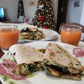 Cooksnap από Γεωργία Τρικοίλη στη συνταγή Τορτίγια σάντουιτς, από ομελέτα με σπανάκι