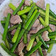 Cooksnap của Trần Nguyên khi họ làm theo món Ngồng Tỏi Xào Thịt Heo