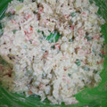 El cooksnap de Boquita De Fresa cuando hizo Ensalada rusa con pollo.