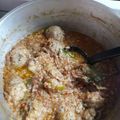 El cooksnap de sergio1166 cuando hizo Albóndigas estofadas con puré de papas.