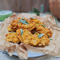 il Paola Catalano quando ha preparato Frittelle di zucca con aromi