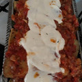 El cooksnap de Mabel Campoya cuando hizo Canelones de verdura, salsa blanca y tuco de carne.