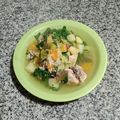 El cooksnap de Miguel Angel cuando hizo Guiso de arroz con pollo 🐔.