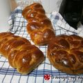 Cooksnap από Chocolate Pirate στη συνταγή Τσουρέκι Τερκενλής με γλάσο σοκολάτας