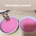 El cooksnap de Claudia Pasten cuando hizo Bavaroise de Frutilla.