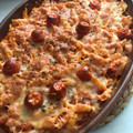 El cooksnap de @tesa.cuina cuando hizo Macarrones vegetarianos, con boloñesa de soja texturizada.