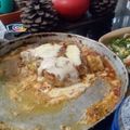 El cooksnap de logranmarcela cuando hizo Pollo de Mar a la pizza.