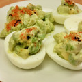 aungkana.vessanont's cooksnap of when they made Avocado Deviled Eggs.