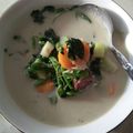 Cooksnap dari Mardiawati Whatie untuk resep Bobor pelangi (bayam, labu Siam dan wortel)