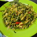 Cooksnap dari Putri Tamala untuk resep Tumis Bunga Pepaya dan Kangkung Khas Manado