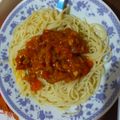Cooksnap dari rere untuk resep Spaghetti Bolognese with homemade sauce