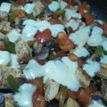 El cooksnap de Liz cuando hizo Caprese Con Champignone🍄 y Pimentón verde...!🌶️.