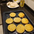 El cooksnap de Ana Canosa cuando hizo Milanesas de harina de soja rellenas.