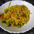 Richa Vardhan का कुकस्नैप जब उन्होंने मसाला मैगी (Masala Maggi recipe in Hindi) बनाया था।