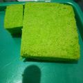 Cooksnap dari Dian Manupasa untuk resep Brownies Kukus Pandan Ny.Liem