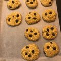 El cooksnap de Carolina Goyeneche cuando hizo Galletas de Avena.