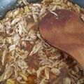 El cooksnap de Stephanie Hurtado Roa cuando hizo Pollo en salsa de naranja.