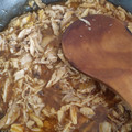 El cooksnap de Stephanie Hurtado Roa cuando hizo Pollo en salsa de naranja.