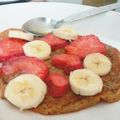 El cooksnap de Fernanda Tassara cuando hizo Pancakes light de avena.