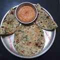 Swati Garg का कुकस्नैप जब उन्होंने मेथी थेपला (methi thepla recipe in Hindi) बनाया था।