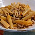 El cooksnap de Jesús Ruiz cuando hizo Rigatoni con "salsa de carne insuperable".