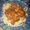El cooksnap de romina rodriguez cuando hizo Fideos caseros con tuco y salsa blanca 😍.