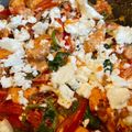 Miles's cooksnap of when they made Rose Harissa Chicken & Veg With Feta.