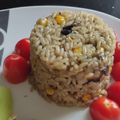 Cooksnap από voure στη συνταγή Ρύζι σκορδάτο με μανιτάρια και καλαμπόκι