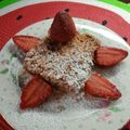 El cooksnap de Marion Magro cuando hizo Crumble vegano de frutilla 🍓.